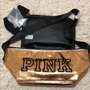 Pink cooler bag